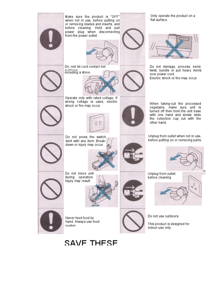 Safety Tips for Kitchen Appliance | PDF