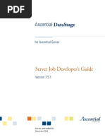 Ascential DataStage 7.5.x Server Job Developers Guide