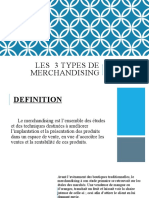 Les 3 Types de Merchandising