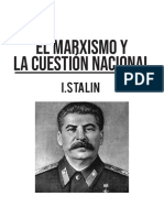 Stalin - El Marxismo y La Cuestión Nacional
