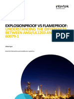 Intertek - IEC 60079-1 and UL1203, Explosionproof Vs Flameproof White paper-IT