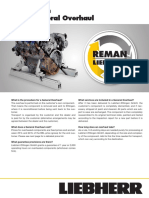 Liebherr Reman Information About General Overhaul en