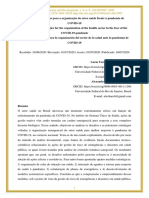 Desafios e estratégias para a organização do setor de saúde frente à pandemia