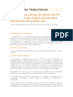 Rb Iva Prazo d Ecauducidade Do Pedido Direito a Deducao Nº v3121-20. 20-10-2020