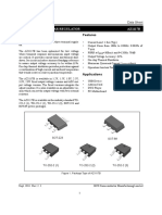 600mA Low Dropout Linear Regulator Data Sheet