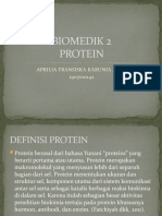28 - Aprilia Fransiska Karunia Assit - Biomedik 2 - Protein