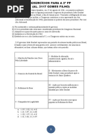 Exercícios Para a 2ºpp de História