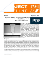 Improved Inspection of Clad Pipe Girth Welding