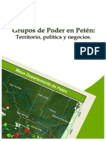 Grupos de Poder en Petén - Territorio, Política y Negocios