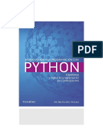 Introduccion A La Programacion Con Python Algoritmos y Logica de Programacion para Principiantes