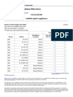 UL Bell Certificate