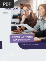 Pronto Xi 760 - Foundation - Pront Connect API Platform