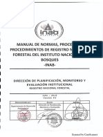6.23 Manual de Normas, Procesos y Procedimientos de Registro Nacional Forestal RNF