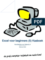 Kasboek Maken in Excel