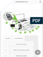 Partes de Una Impresora de Cartuchos de Tinta - Color Premium