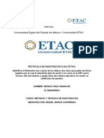 Tarea 1 Protocolo de Investigación - Mcruz