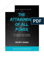 Nicky Dana - The Attainment of All Power Vol. 1