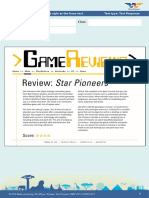 Review: Star Pioneers: Name: Class: Teacher