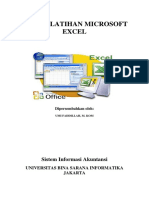 Modul Materi Microsoft Excel 2010