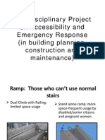 Multidisciplinary Project On Accessibility and Emergency Response (In Building Planning, Construction and Maintenance)