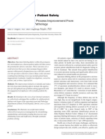 Specimen Collection Process Improvement From or To Pathology