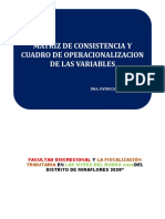 Matriz de Consistencia y Cuadro de Operacionalizacion(1)