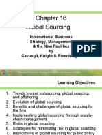 Global Sourcing: International Business Strategy, Management & The New Realities by Cavusgil, Knight & Risenberger