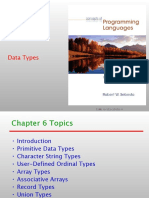 Data Types: ISBN 0-321-33025-0