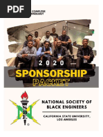Cal State La Nsbe Sponsorship Packet