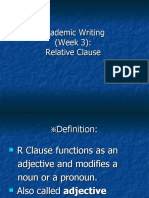 Relative Clauses: Definition, Structure, and Usage