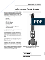 Type 330SA High-Performance Electric Actuator