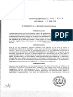 Acuerdo Gubernativo 104-2018 Girado PDF