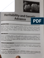 Heritability and Genetic: Advance