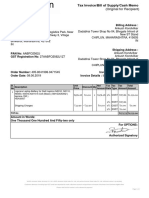 Tax Invoice/Bill of Supply/Cash Memo: (Original For Recipient)