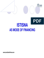 Islamic Finance - Istisna, An Overview