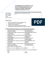 SEKOLAH SDN WEBSITEEDUKASI PENILAIAN AKHIR SEMESTER 1