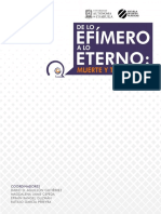 Libro de Lo Efimero A Lo Eterno Muert - Dario Daguillon