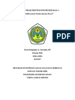 Laporan Praktikum Konstruksi Baja (Siska Rini)