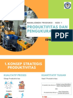 Produktifitas Dan Pengukuran Kerja - TTM - 01