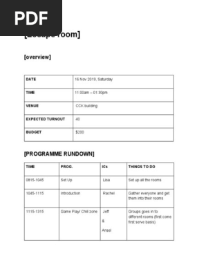 r12 escape room  proposal 2 