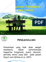 Komunikasi Terapeutik Pada Lansia-1