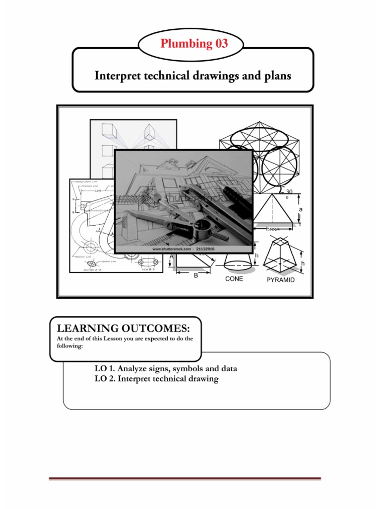Plumbing #3. Interpret Plumbing System Drawing | PDF