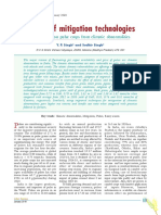 Impact of Mitigation Technologies