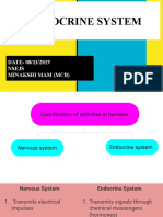 ENDOCRINE SYSTEM (MCB)