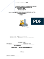 Contoh LPD TAHAP I 2017