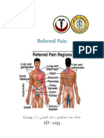 Referred Pain: Group: C - يلوجنلا بغار يداهلادبع دمحم اللهدبع