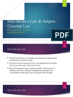 Biot Savart LAw & Amperes Law Persentation