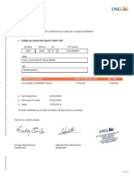 Certificado de Saldo: Código de Cuenta Del Cliente / IBAN / BIC