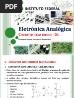 5 - Eletrônica Geral - IFS - DIODO - Limitador Grampeador Dobrador 2019-2