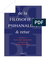 De La Filosofie La Psihanaliza